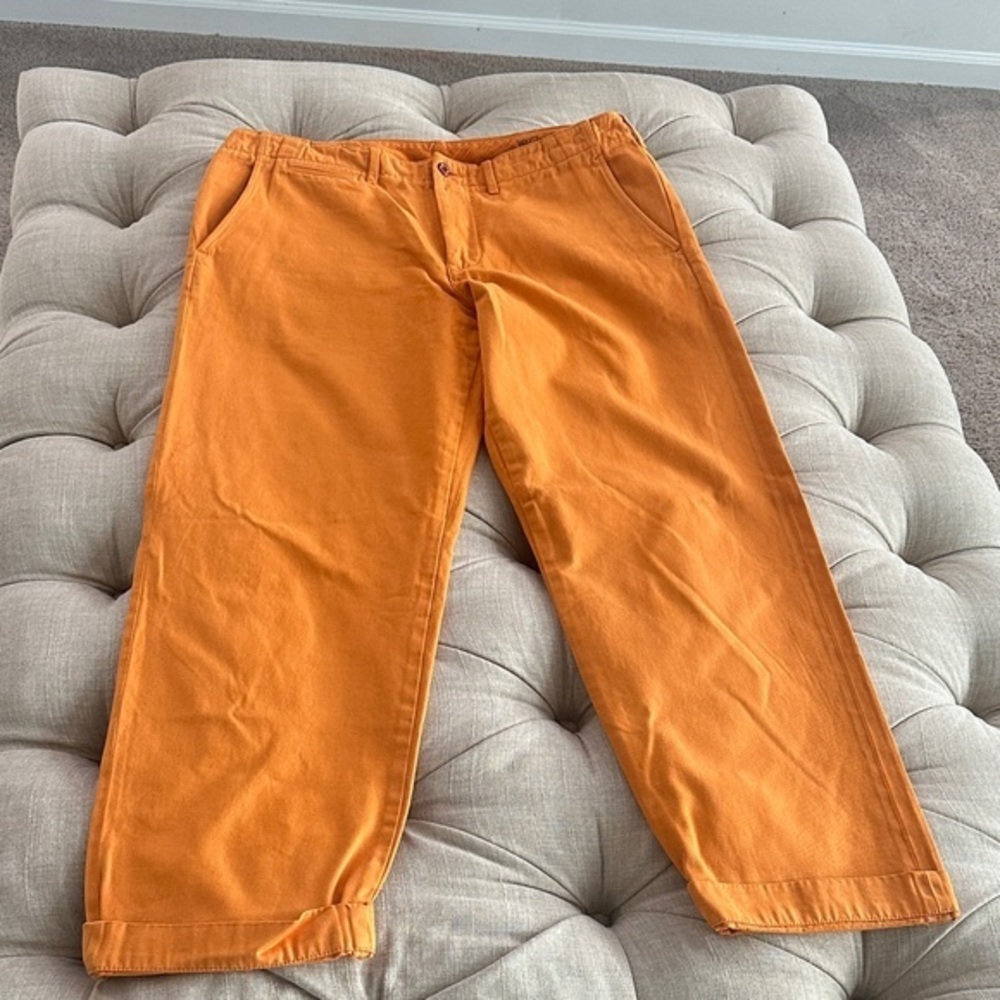 Women's Vibrant Orange Chinos